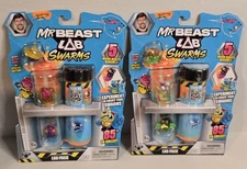 2x Mr Beast Atomic Series Lab Swarms Lab Pack 5 Micro