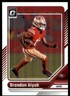 Brandon Aiyuk 2024 Donruss Optic #173 49ers NFL READ FREE SHIPPING AutographDen