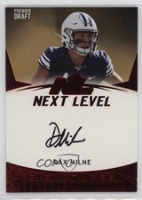 2021 Sage Premier Draft Next Level Auto Red Dax Milne #21NL-DM2 Auto 0nr3