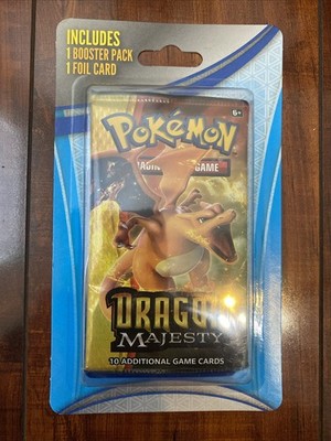 pokemon dragon majesty chase cards Pokemon Dragon Majesty Blister 1 Booster Pack + 1 Foil Card! Brand New! 💎