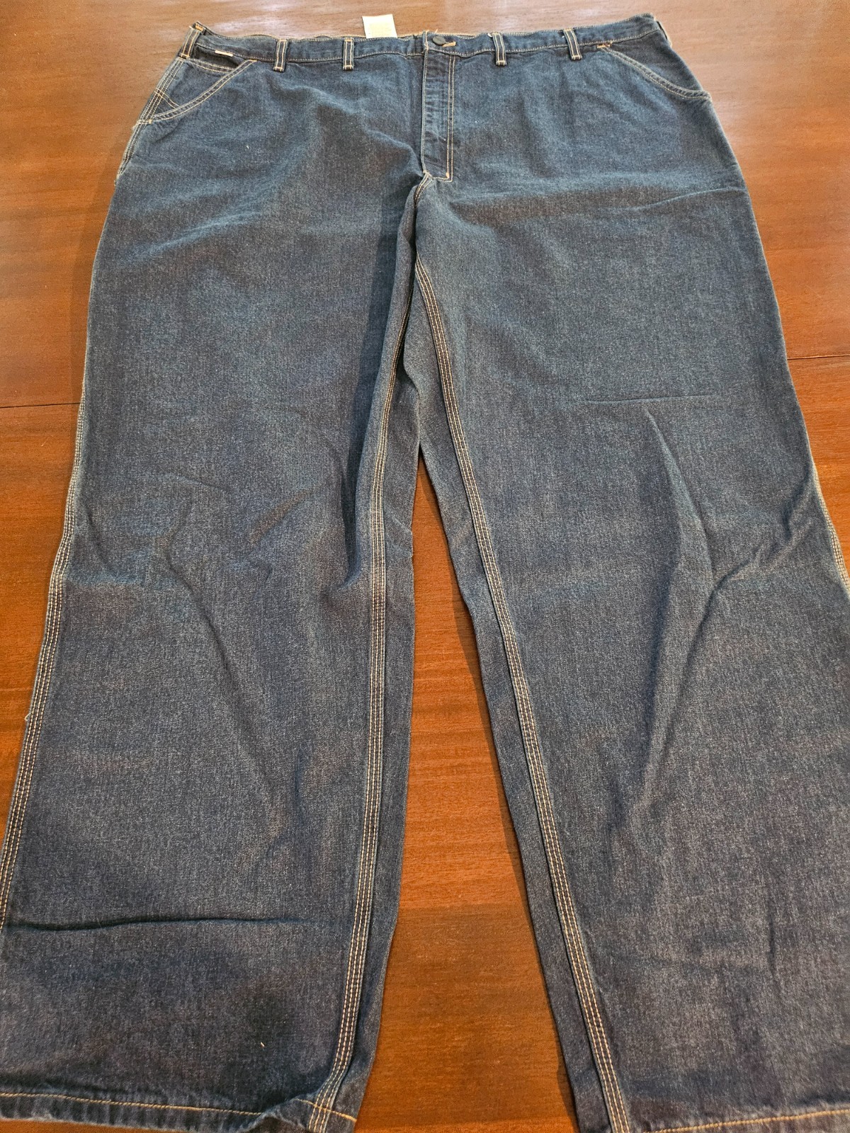 Carhartt Carpenter Jeans FRB13-DNM Size 48 x 32 New With Tags thumbnail 7