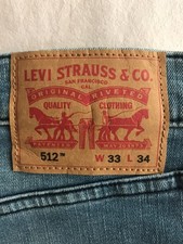 Levi‘s Jeans 512 Slim Taper W33 L34
