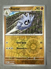 Pokemon TCG * SV Prismatic Evolutions * 48/131 Pupitar C REVERSE HOLO * FRESH PK