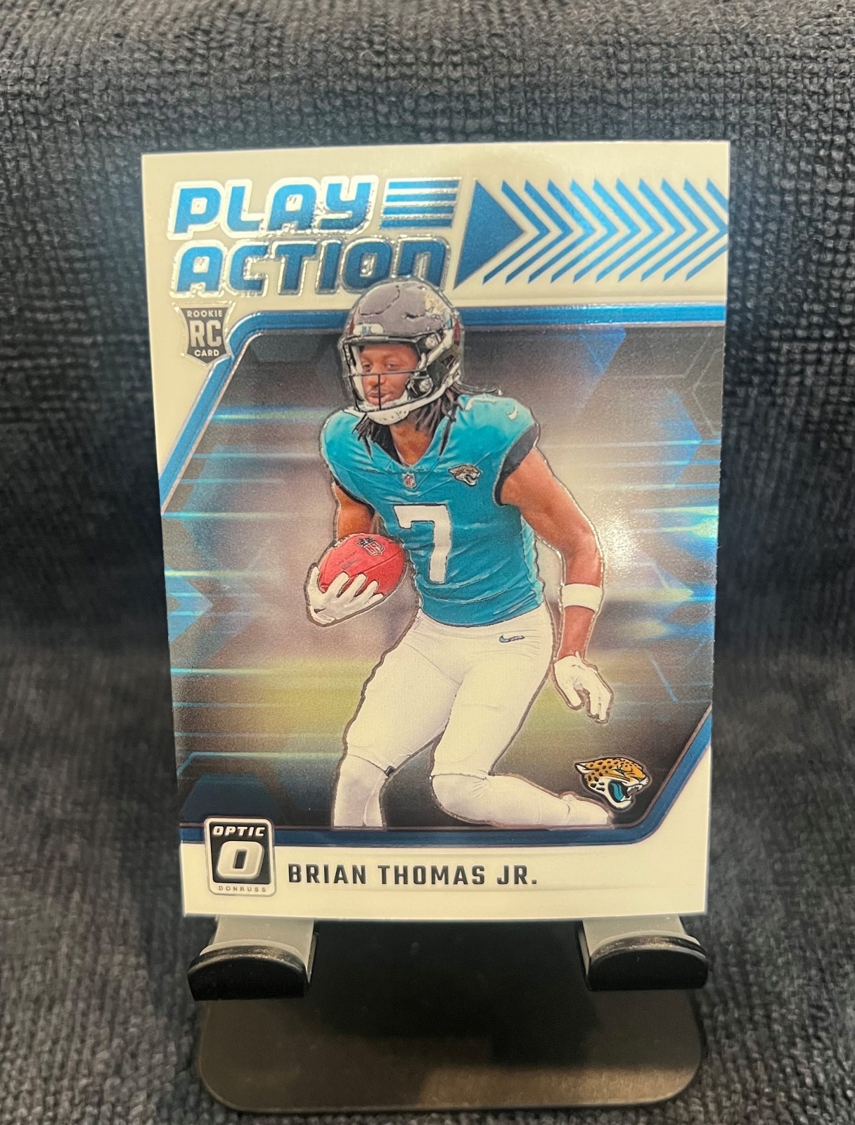 2024 Panini Donruss Optic - Play Action Brian Thomas Jr. #7 (RC)