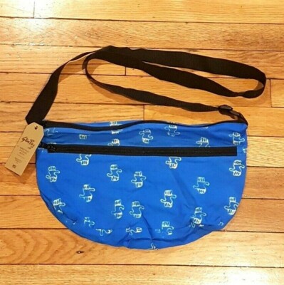 Men's Stan Ray Jazzies Retro Casual Canvas Crossbody Bag RRP £55 BNWT - BLUE