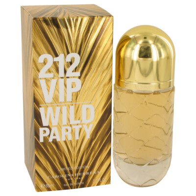 212 VIP Wild Party by Carolina Herrera 2.7 Fl oz EDT Spray for Women