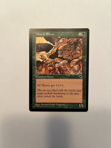 Magic the Gathering - Muscle Sliver Tempest Regular (Lightly Played) - Picture 1 of 2