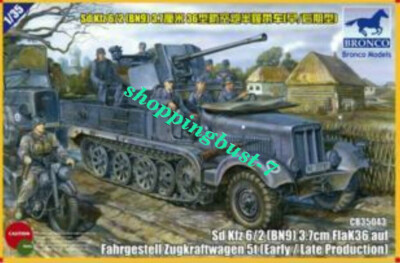 Bronco CB35043 1/35  Sd.kfz 6/2(BN9) 3.7cm Flak36