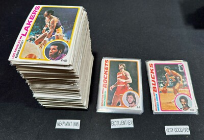 1978-79 Topps Basketball Cards 1-132 (NM-VG) - You Pick - Complete Your Set