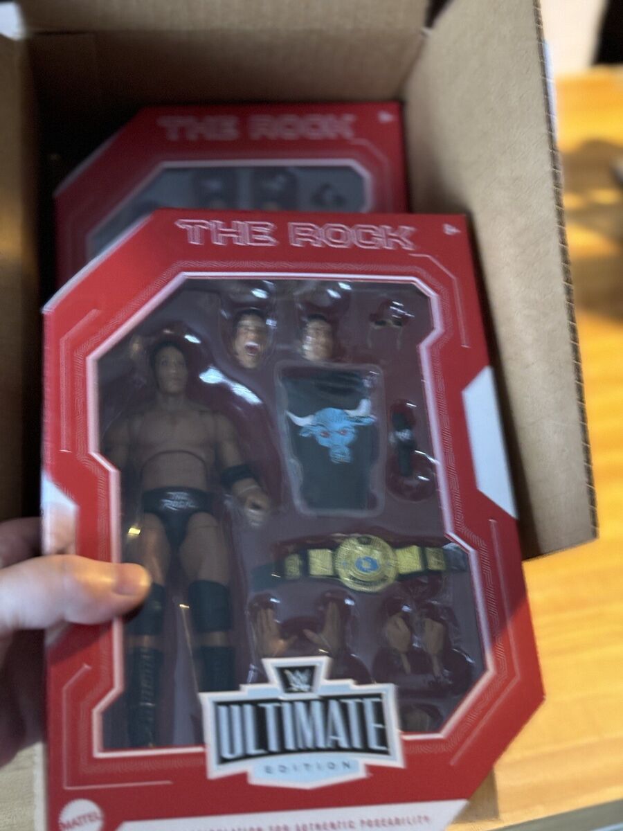 The Rock - WWE Best of Ultimate Edition 4 Action Figure (Red