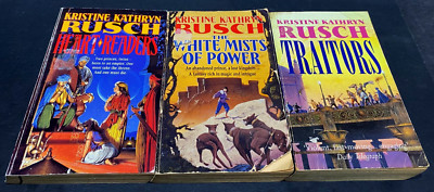 3xPB  Kristine Kathryn Rusch Heart Readers, Traitors, The White Mists of  Power