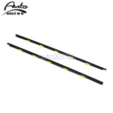 2 Pcs Door Window Weather Molding Left Right For 1996-2000 Honda Civic 1.6l