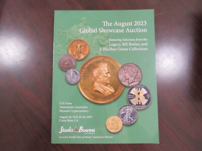 Stack's Bowers 2023 Global Showcase Auction: U S Coin, Medal & Crypto, 325 pages