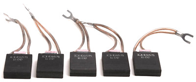 5x Carbone EG571 11-00 Kohlebürste Elektrographit Block-Kohlebürste Motorkohlen