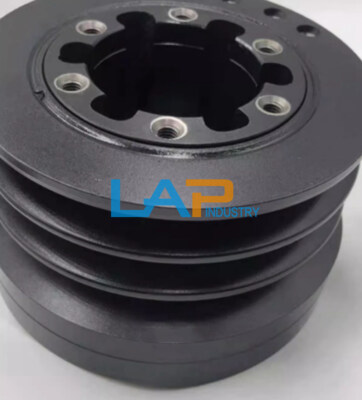 ◆ぐりたん◆ 1PCS New Engine 4BG1 crankshaft pulley 3 groove ZX120 excavator 8