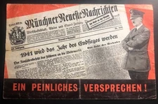 WW 2 USA Allies Leaflet For German Troops An Embarrassing Promise