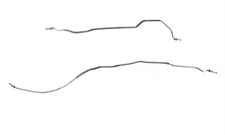 Stainless Steel Pre Bent Rear Axle Brake Lines For 1968 Camaro w/ Rear Disc