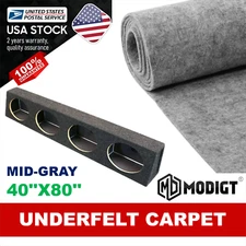 Car/RV Under-felt Carpet Trunk Liner /Interior Upholstery Replacement 40''X80''