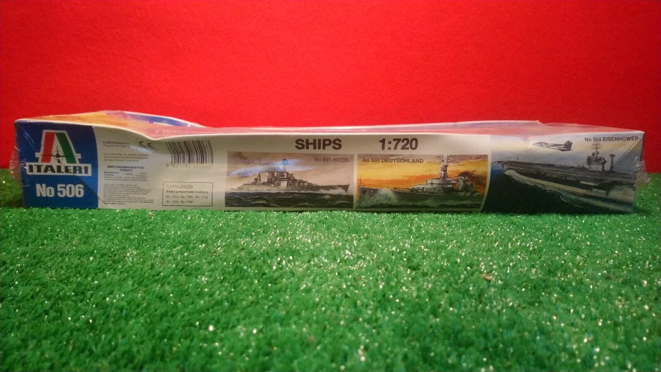 MODELLISMO NAVALE  - NUCLEAR POWERED AIRCRAFT - ITALERI - C.V.N. 70 CARL VINSON - Immagine 4 di 4