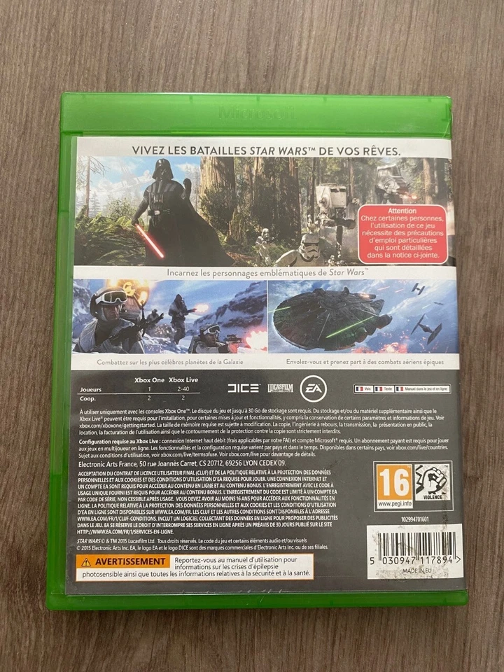 Star Wars battlefront  - Jeu Xbox One, photo 2 sur 3