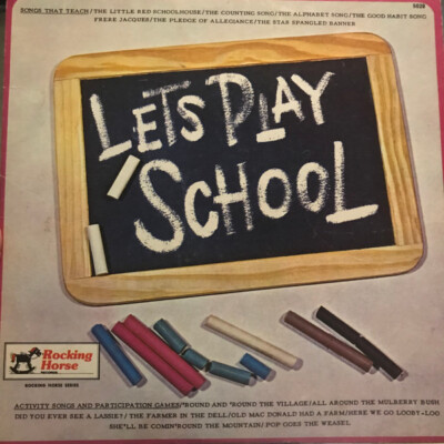 LP Rockinghorse Orchestra And Chorus Lets Play School NEAR MINT Rocking Hors