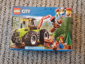lego city great vehicles forest tractor 60181