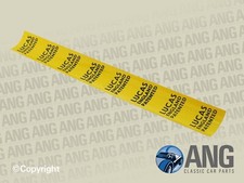 TRIUMPH TR2, TR3, TR3A LUCAS WIRING HARNESS LABEL LMG1065