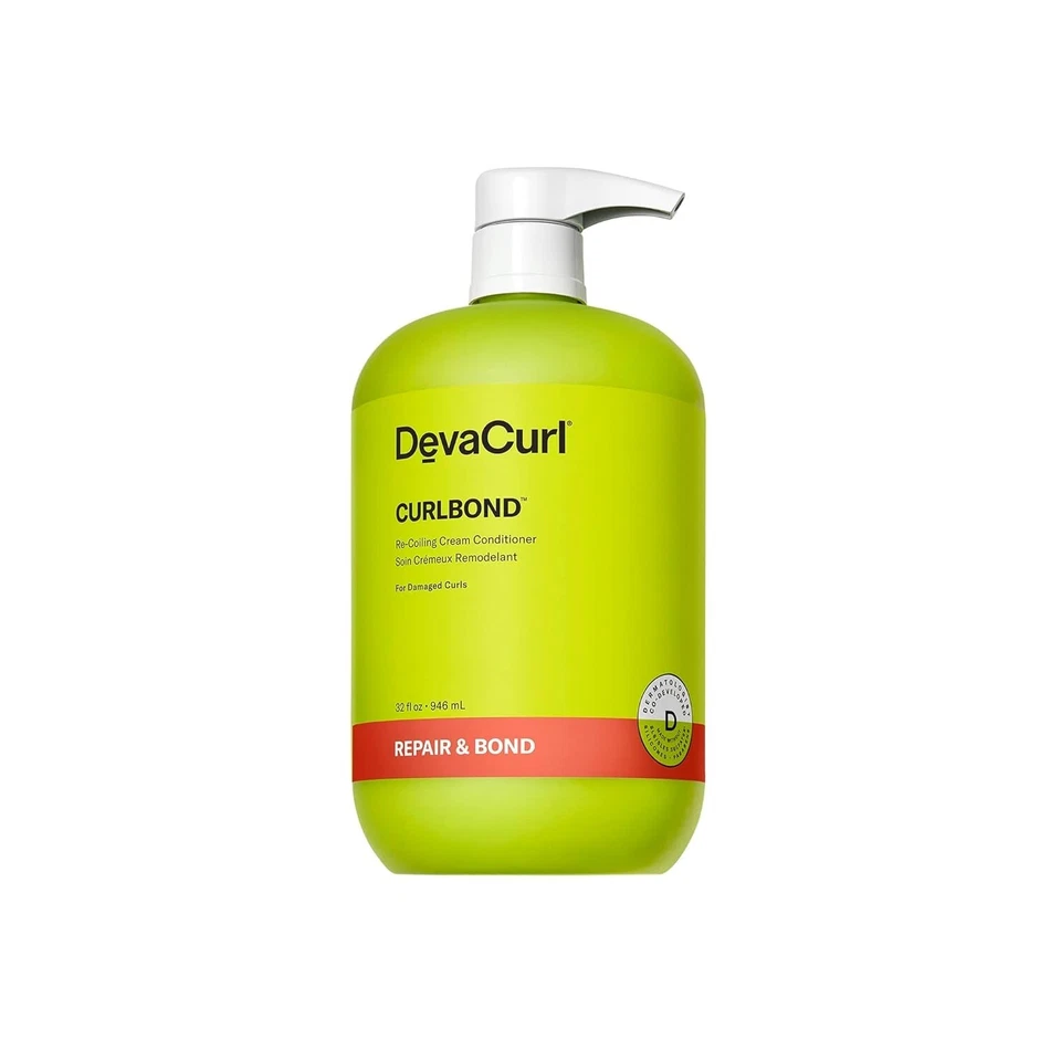 DevaCurl CurlBond Re-Coiling Cream Conditioner, Cozy Getaway, 32 fl. oz