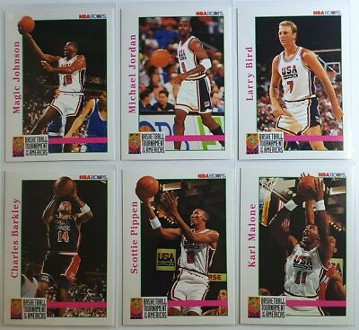 1992 Hoops USA Basketball Dream Team COMPLETE 12 CARD SET