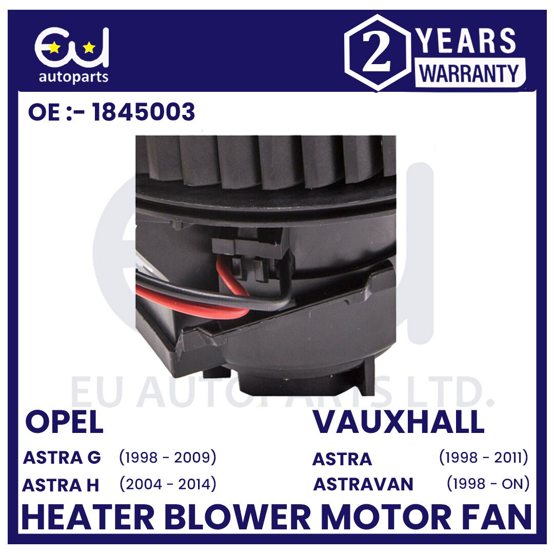 FOR VAUXHALL ASTRA G MK4 / ASTRA H MK5 19982014 HEATER MOTOR BLOWER