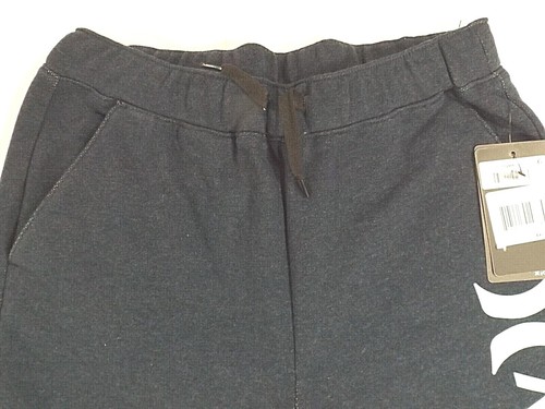 Hurley X20-DRI Youth Boys Med Activewear Obsidian Heather Knit Jogger Pants, New - Picture 4 of 10