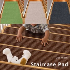 Indoor Stair Tread Carpet Mats Step Staircase Non Slip Mat Protection Cover Pad