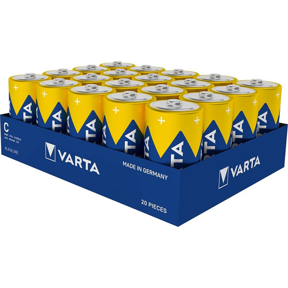 Thumbnail - 20 X Varta - Batterie Baby C Lr14 1.5v High Energy - 20-pack