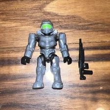 HALO Mega Bloks UNSC STEEL SPARTAN MARK VI 2013 SDCC EXCLUSIVE MINI FIGURE 99693