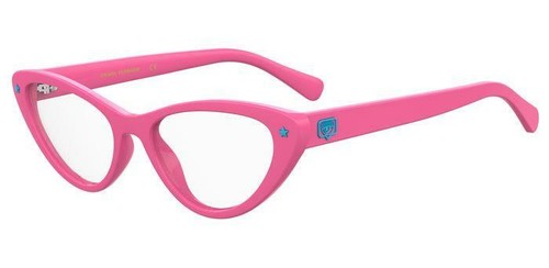 Occhiali da vista CHIARA FERRAGNI modello CF 7012 - 35J-PINK o QR0-PINK  GLITTER | eBay