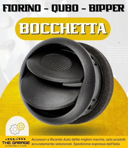 Bocchetta *CENTRALE* Fiat Fiorino Qubo Nemo Bipper CRUSCOTTO Aria Condizionata - Foto 3 di 10
