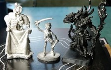 Rare Vintage D D Dungeons Dragons Metal Miniature monsters various lot