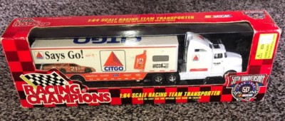 Racing Champions “Says Go!” Citgo Racing Team Transporter. NIB (15J) | eBay