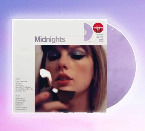 Taylor Swift Midnights Marbled Lavender Vinyl Target Exclusive Sealed