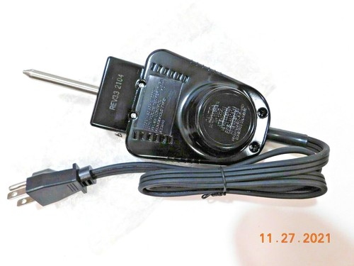 SALADMASTER PC084 PC101 Heat Control Power Cord Plug Probe MP5 Electric Skillet - Picture 2 of 3