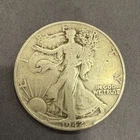 1942 Liberty Walking Half Dollar Silver 50C Circulated Business Strike