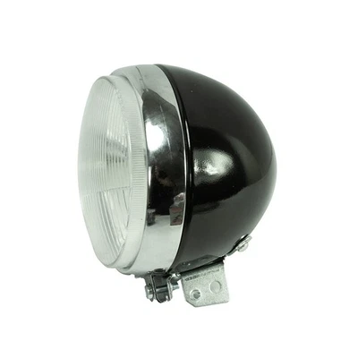 Scheinwerfer Kugellampe Chromring für Simson S50, auch S51 S70 E Enduro Lampe - Bild 1 von 4