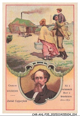 AUTO-AHLP35-1887-CHROMOS - CHARLES DICKENS - DAVID COPPERFIELD - NE A PORTSM
