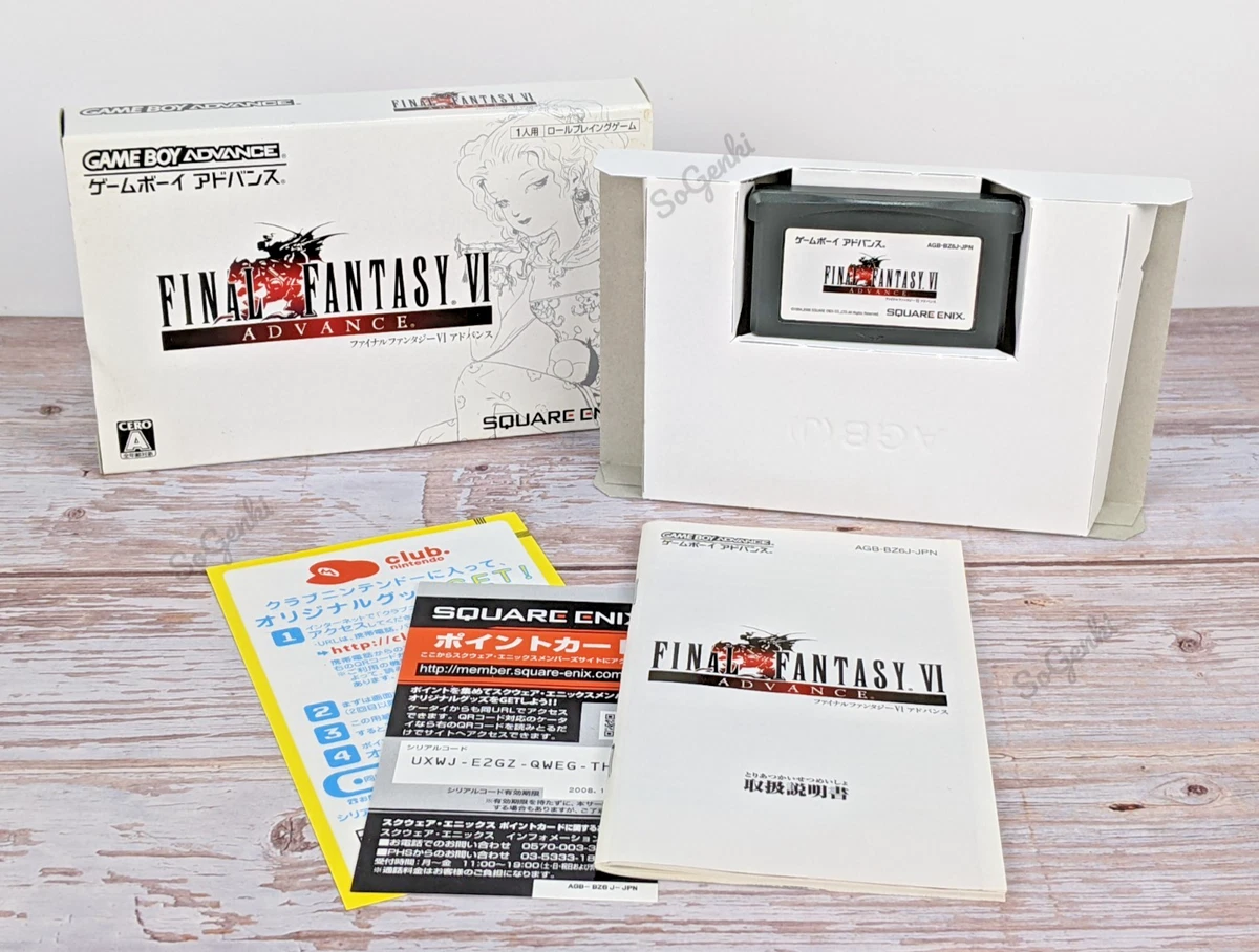 NTSC-J (Japan) Final Fantasy VI Advance Video Games for sale | eBay