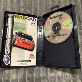 SEGA SATURN - NASCAR 98  / WITH MANUAL  / INSERT CASE