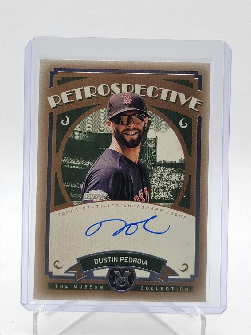 Dustin Pedroia Autograph Baseball Trading Cards for sale | eBay