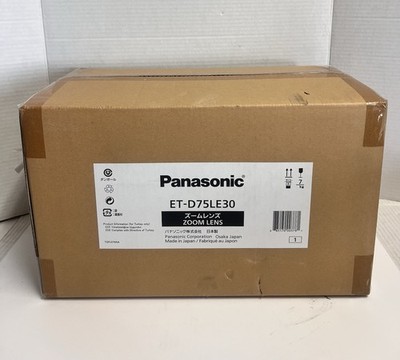 Panasonic ET-D75LE30 Motorized Zoom Lens 2.5-5:1 Throw Ratios