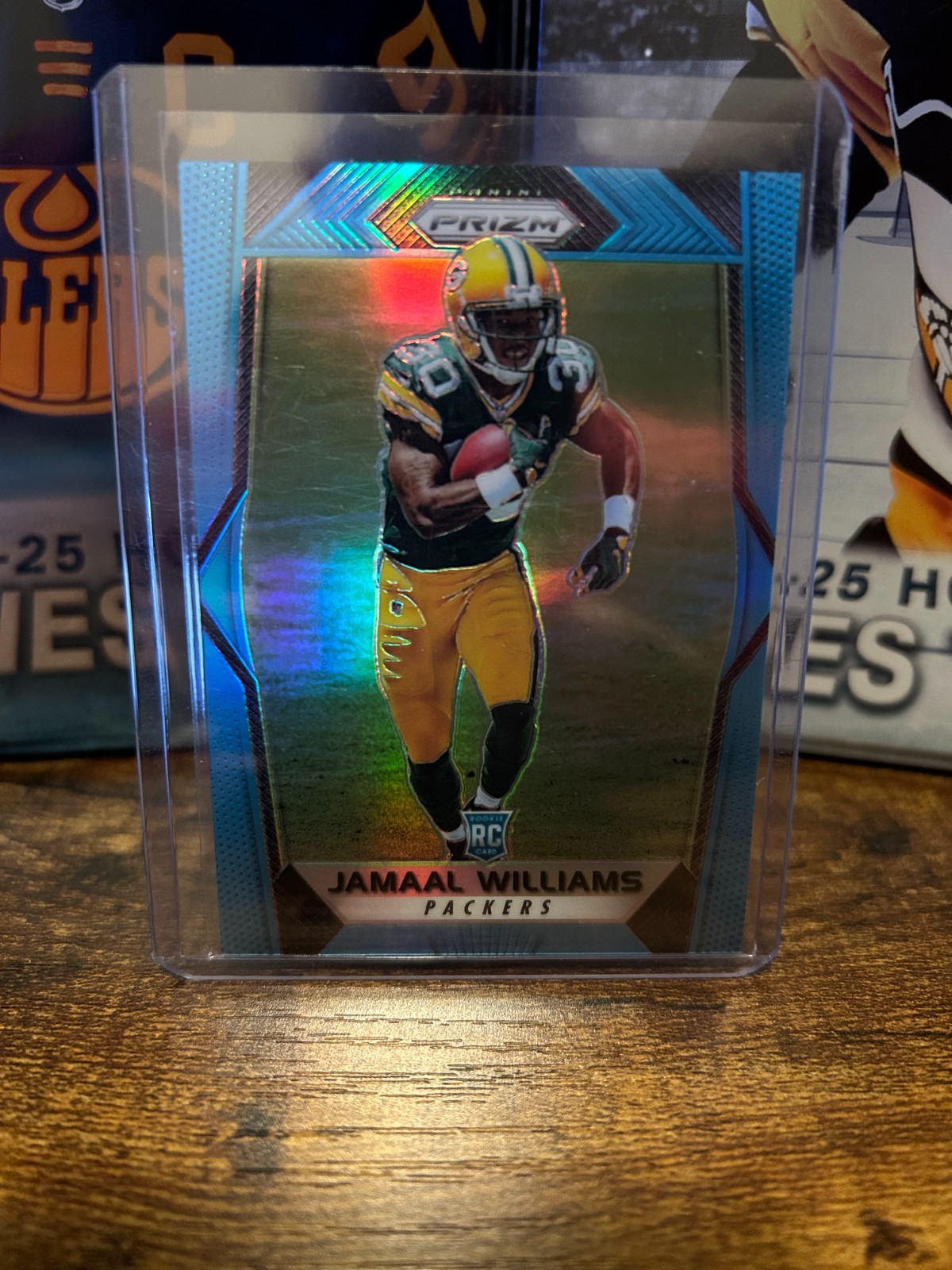 2017 PANINI PRIZM JAMAAL WILLIAMS ROOKIE (RC) BLUE PRIZM /199 #237