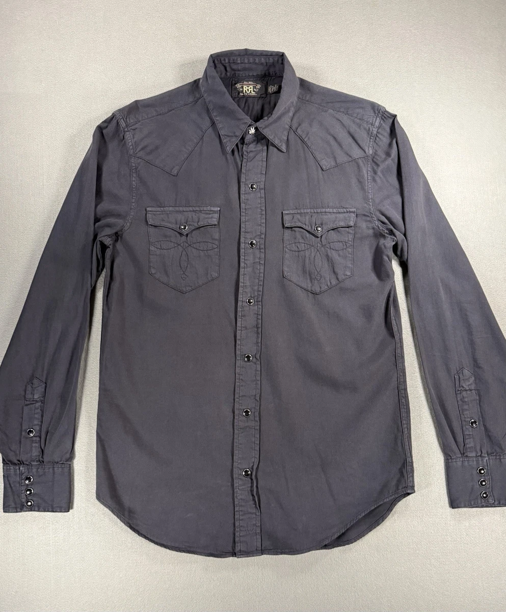RRL Black Shirts for Men for sale | eBay