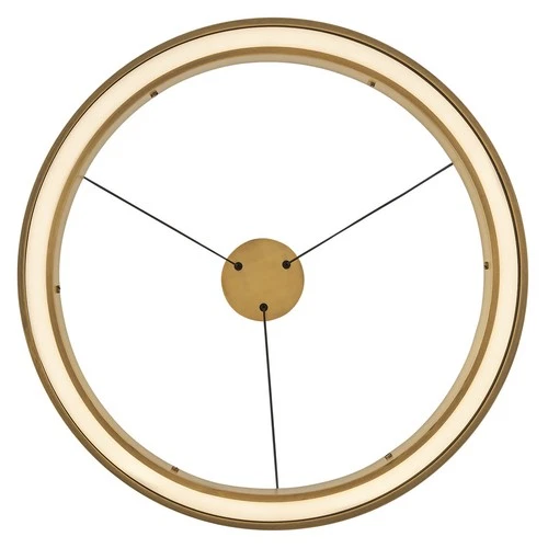 Fredrick Ramond FR41475 Althea 26"W LED Ring Chandelier - Black - Picture 10 of 12